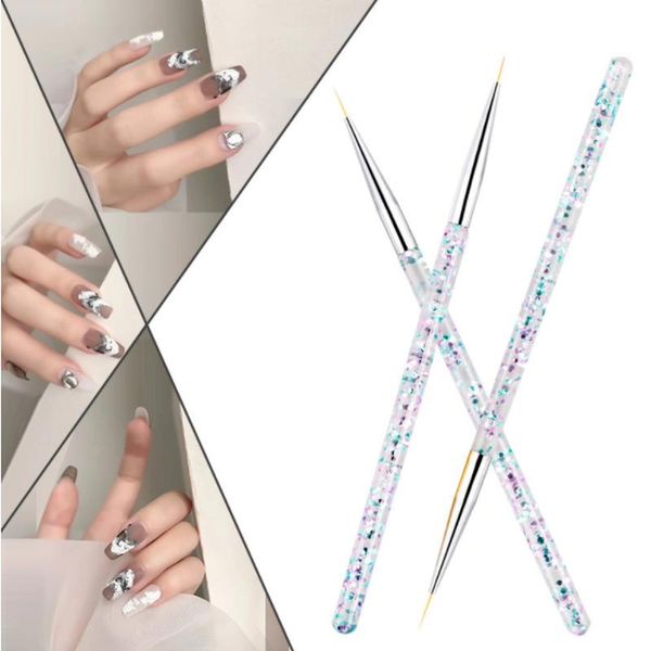 nail brushes 3pcs acrylic stripe art liner brush set ultra-thin line drawing pen gel painting tools, Yellow
nail brushes 3pcs acrylic stripe art liner brush set ultra-thin line drawing pen gel painting tools, Yellow