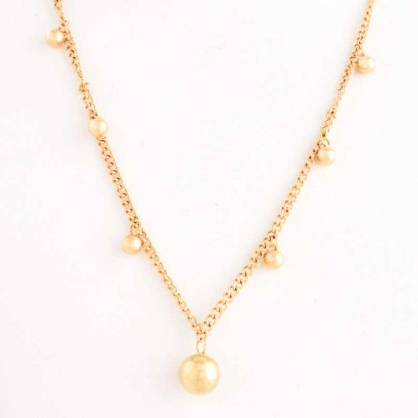 chains 316l stainless steel round beads pendant charm chain choker necklace for women fashion fine jewelry san807, Silver
chains 316l stainless steel round beads pendant charm chain choker necklace for women fashion fine jewelry san807, Silver