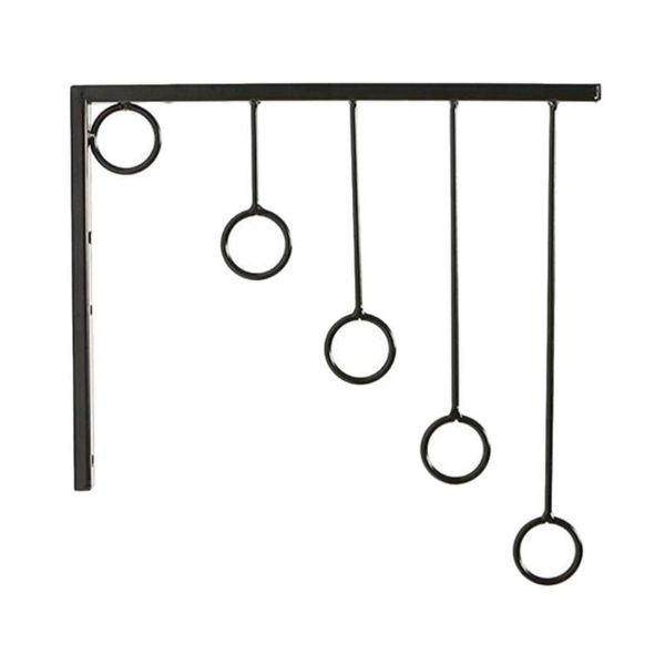 iron clothes display rack coat robe 5 ring holder wall hanger mount hook show shelf hooks & rails
iron clothes display rack coat robe 5 ring holder wall hanger mount hook show shelf hooks & rails