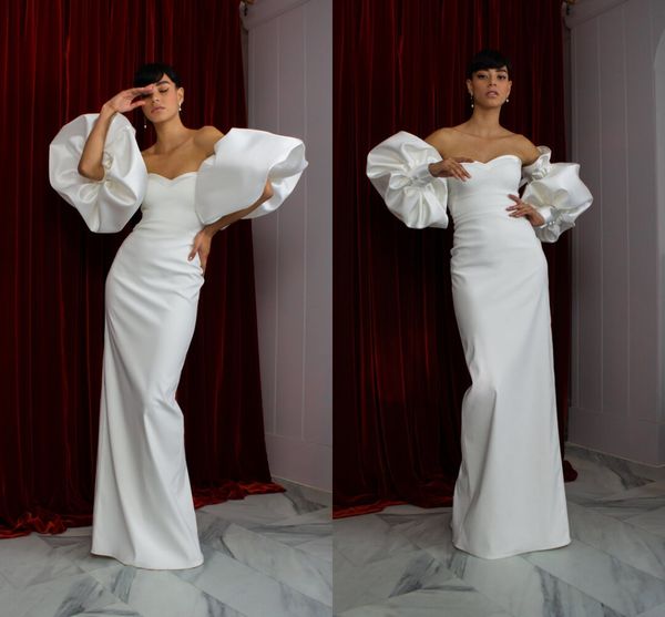 simple satin wedding gowns 2022 sheath white lantern sleeves sweetheart elegant bridal gowns backless floor length boho beach robes de marié
simple satin wedding gowns 2022 sheath white lantern sleeves sweetheart elegant bridal gowns backless floor length boho beach robes de marié