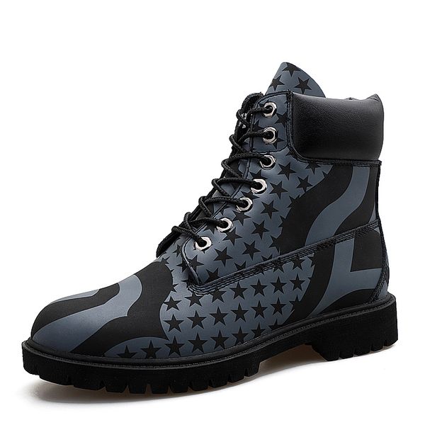 men genuine leather winter boots fashionable leather work boots ankle indestructible work shoes men puncture proof shoes, Black
men genuine leather winter boots fashionable leather work boots ankle indestructible work shoes men puncture proof shoes, Black