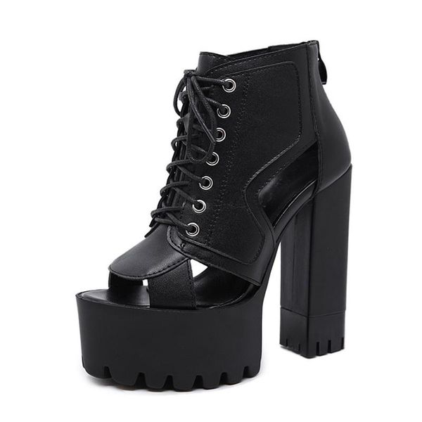 chunky heel platforms gothic sandals women thick platform square shoes high heels gladiator lja644-1, Black
chunky heel platforms gothic sandals women thick platform square shoes high heels gladiator lja644-1, Black