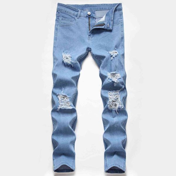 men's jeans rasgado masculino, azul claro, moda verão, slim, casual, calça, vintage, longo, calças jeans z5gc, Blue
men's jeans rasgado masculino, azul claro, moda verão, slim, casual, calça, vintage, longo, calças jeans z5gc, Blue