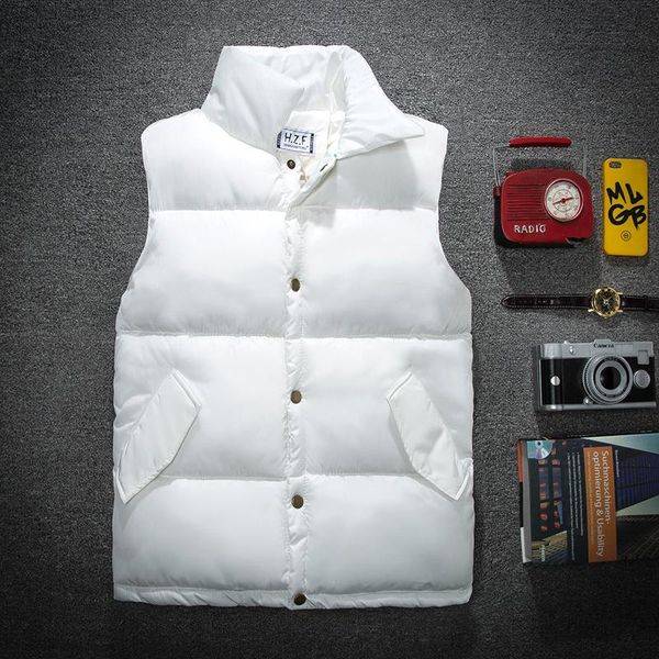 men's vests kuyomens women and men sleeveless outwear jackets winter fashion male cotton-padded casual thicken coats waistcoat, Black;white
men's vests kuyomens women and men sleeveless outwear jackets winter fashion male cotton-padded casual thicken coats waistcoat, Black;white