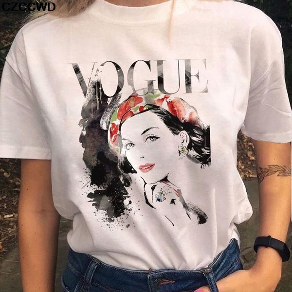 summer vogue letter women girl print 90s short sleeve o neck vintage ulzzang harajuku female, White
summer vogue letter women girl print 90s short sleeve o neck vintage ulzzang harajuku female, White