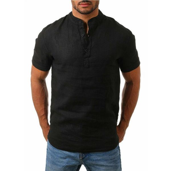 men's t-shirts style t-shirt male linen casual solid short sleeve summer breathable plus size 4 colors, White;black
men's t-shirts style t-shirt male linen casual solid short sleeve summer breathable plus size 4 colors, White;black