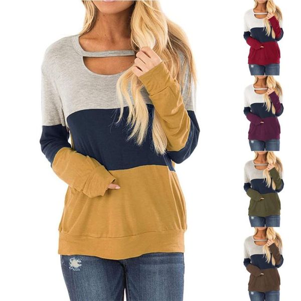 women's blouses & shirts autumn patchwork blouse casual o-neck long sleeve plus size women clothing and blusas mujer de moda 2021, White
women's blouses & shirts autumn patchwork blouse casual o-neck long sleeve plus size women clothing and blusas mujer de moda 2021, White