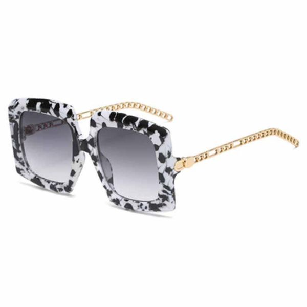 sunglasses big frame fashion for female personality street shooting sunshade european and the united states 2021, White;black
sunglasses big frame fashion for female personality street shooting sunshade european and the united states 2021, White;black