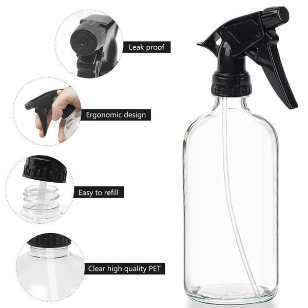 500ml clear glass spray bottle boston formula gun nozzle pouring cleaning vase y5w5 storage bottles & jars
500ml clear glass spray bottle boston formula gun nozzle pouring cleaning vase y5w5 storage bottles & jars