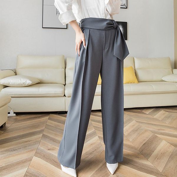 arrival fashion korean spring wide leg pants women ol temperament professional chiffon high waist solid slim loose trousers women's & c, Black;white
arrival fashion korean spring wide leg pants women ol temperament professional chiffon high waist solid slim loose trousers women's & c, Black;white