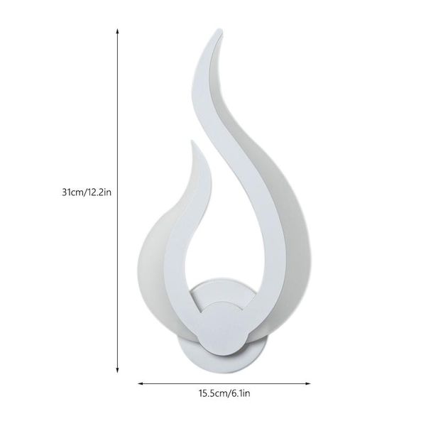 wall lamps led lamp flame bedside light for bathroom bedroom acrylic sconce white indoor lighting decoration ac100-265v
wall lamps led lamp flame bedside light for bathroom bedroom acrylic sconce white indoor lighting decoration ac100-265v
