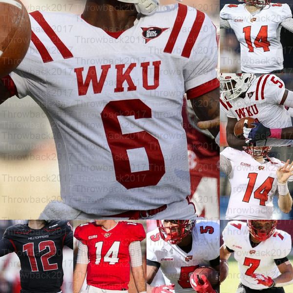 custom western kentucky hillers college football jerseys ty storey steven duncan gaej walker tyrrell pigrome mitchell, Black
custom western kentucky hillers college football jerseys ty storey steven duncan gaej walker tyrrell pigrome mitchell, Black