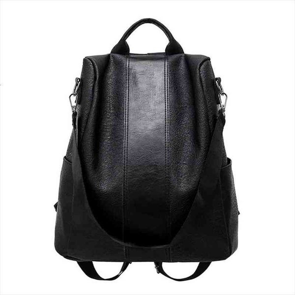 korean style fashion woman anti theft backpack casual wild soft leather dual use small bag quality material a50
korean style fashion woman anti theft backpack casual wild soft leather dual use small bag quality material a50