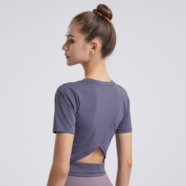 yoga jacket nude skinny sports short sleeve open back breathable fitness t-shirt outfit
yoga jacket nude skinny sports short sleeve open back breathable fitness t-shirt outfit