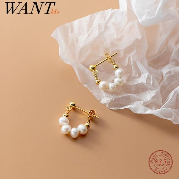 hoop & huggie wantme 925 sterling silver punk bohemian natural baroque pearl huggies earrings for women fashion european simple party jewelr, Golden;silver
hoop & huggie wantme 925 sterling silver punk bohemian natural baroque pearl huggies earrings for women fashion european simple party jewelr, Golden;silver