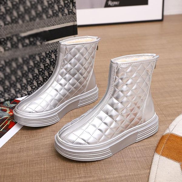 boots black silver waterproof snow women winter 2021 warm plush platform ankle woman zipper pu leather flat shoes
boots black silver waterproof snow women winter 2021 warm plush platform ankle woman zipper pu leather flat shoes