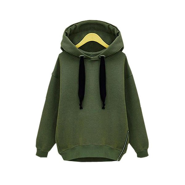 women's hoodies & sweatshirts collar casual tie army green loose hoddies women crop hoodie pullover female svits fyy252, Black
women's hoodies & sweatshirts collar casual tie army green loose hoddies women crop hoodie pullover female svits fyy252, Black