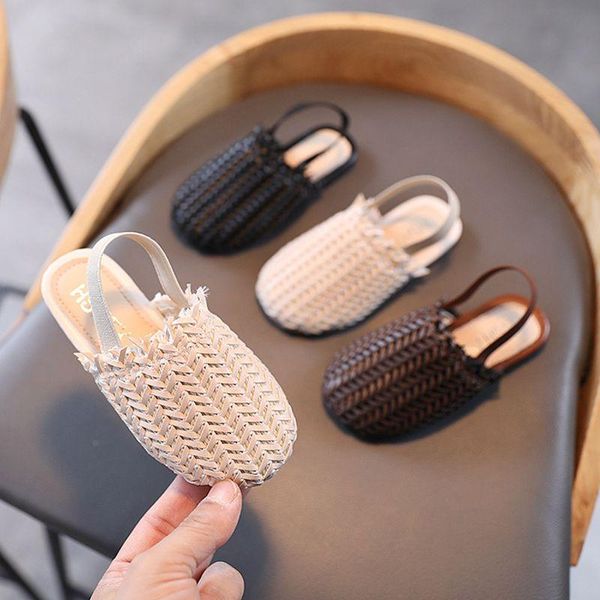 sandals girls 2021 summer children's fashion soft bottom casual shoes wild style slippers little girl baby, Black;red
sandals girls 2021 summer children's fashion soft bottom casual shoes wild style slippers little girl baby, Black;red