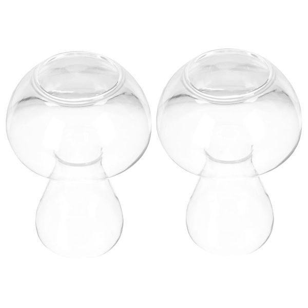 vases 2pcs household decorative mushroom shaped decor (transparent)
vases 2pcs household decorative mushroom shaped decor (transparent)