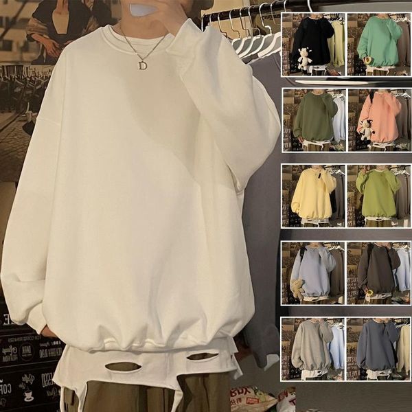 men's hoodies & sweatshirts pr 2021 solid color male oversized streetwear thicken hooded casual loose, Black
men's hoodies & sweatshirts pr 2021 solid color male oversized streetwear thicken hooded casual loose, Black