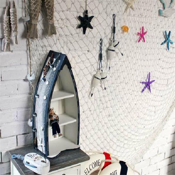 home the mediterranean sea style wall stickers big fishing net decoration hangings ic673216
home the mediterranean sea style wall stickers big fishing net decoration hangings ic673216