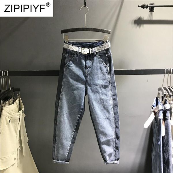 women's jeans fashion vintage women high waist stretch denim pants female spring ankle-length slim trouser zipper harem k499, Blue
women's jeans fashion vintage women high waist stretch denim pants female spring ankle-length slim trouser zipper harem k499, Blue