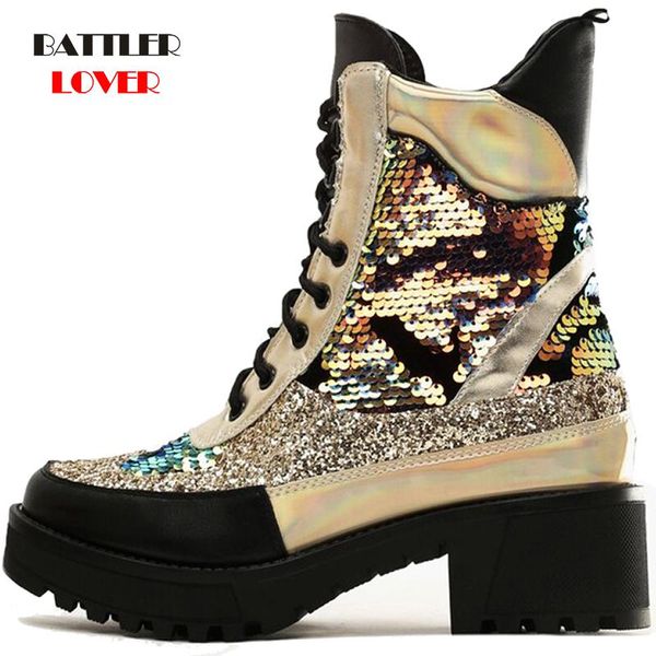 women punk ankle motorbiker boots female rivet platform cross tie low flat buckle decoration rubber sole zip cool botas ladies, Black
women punk ankle motorbiker boots female rivet platform cross tie low flat buckle decoration rubber sole zip cool botas ladies, Black