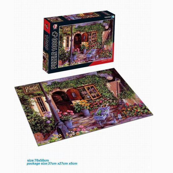 1000 pieces of jigsaw puzzle children's adults' educational and decompression oil painting paper toys
1000 pieces of jigsaw puzzle children's adults' educational and decompression oil painting paper toys