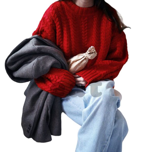 women's sweaters shredded solid color knitted sweater twist pattern elegant pullover fashion long sleeve knit qo0c, White;black
women's sweaters shredded solid color knitted sweater twist pattern elegant pullover fashion long sleeve knit qo0c, White;black