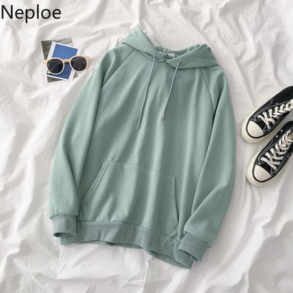 neploe hoodies women loose casual hooded long sleeve female students coats spring korean fashion pockets ladies 1c704 210423, Black
neploe hoodies women loose casual hooded long sleeve female students coats spring korean fashion pockets ladies 1c704 210423, Black