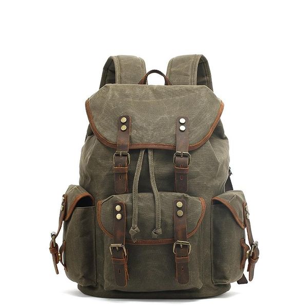 backpack m399 multifunction canvas backpacks oil wax leather travel large waterproof daypacks retro bagpack
backpack m399 multifunction canvas backpacks oil wax leather travel large waterproof daypacks retro bagpack