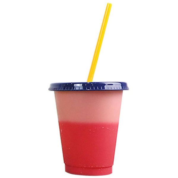 mugs creative color changing cup with lid and straw reusable plastic short cold drink for children aug889
mugs creative color changing cup with lid and straw reusable plastic short cold drink for children aug889