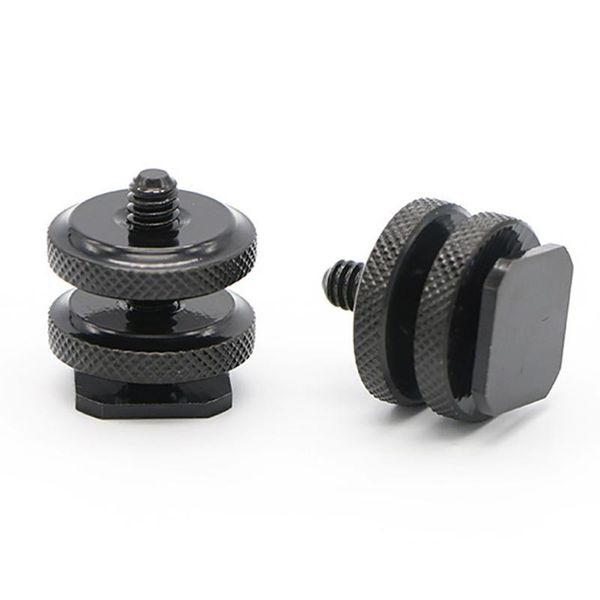 standard adapter 1/4" single / dual nuts tripod mount screw to flash camera shoe converter accessories . tripods
standard adapter 1/4" single / dual nuts tripod mount screw to flash camera shoe converter accessories . tripods