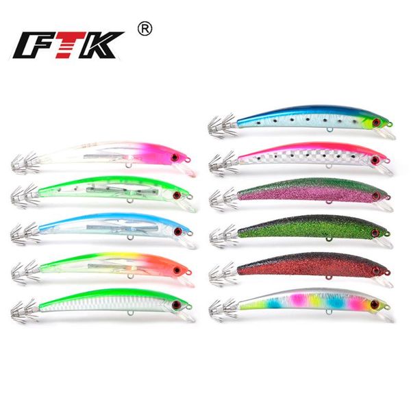 fishing hooks ftk 11colors sinking bait lure minnow 23g/120mm jigging sepia squid hook sea bass hard artificial
fishing hooks ftk 11colors sinking bait lure minnow 23g/120mm jigging sepia squid hook sea bass hard artificial