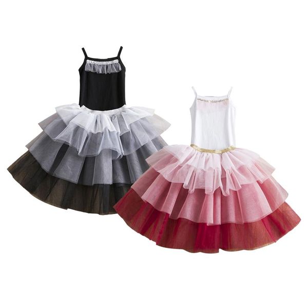 clothing sets summer 2 pieces kids suit set, lace trim u-neck sleeveless + high waist tiered skirt, 2-7 years, White
clothing sets summer 2 pieces kids suit set, lace trim u-neck sleeveless + high waist tiered skirt, 2-7 years, White