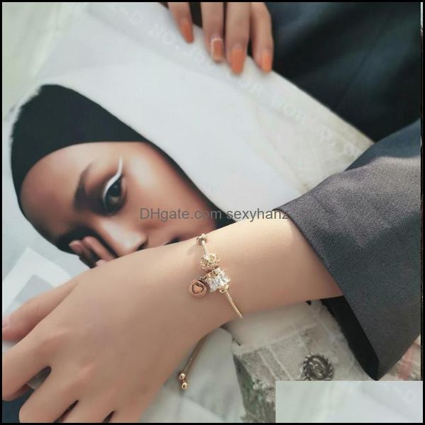 beaded, strands bracelets jewelry temperament bee flower women girls pendant pearl crystal bangles zircon drop delivery 2021 igvtd, Black 
beaded, strands bracelets jewelry temperament bee flower women girls pendant pearl crystal bangles zircon drop delivery 2021 igvtd, Black