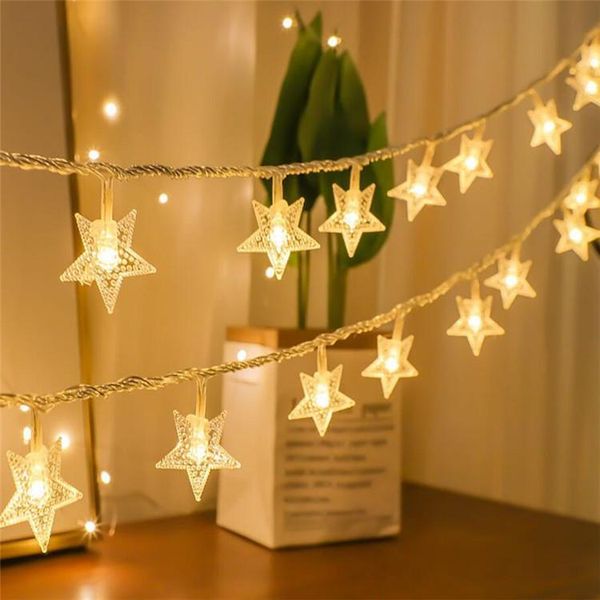 strips led star lights string gypsophila girl heart room birthday holiday christmas five-pointed decoration flashing
strips led star lights string gypsophila girl heart room birthday holiday christmas five-pointed decoration flashing