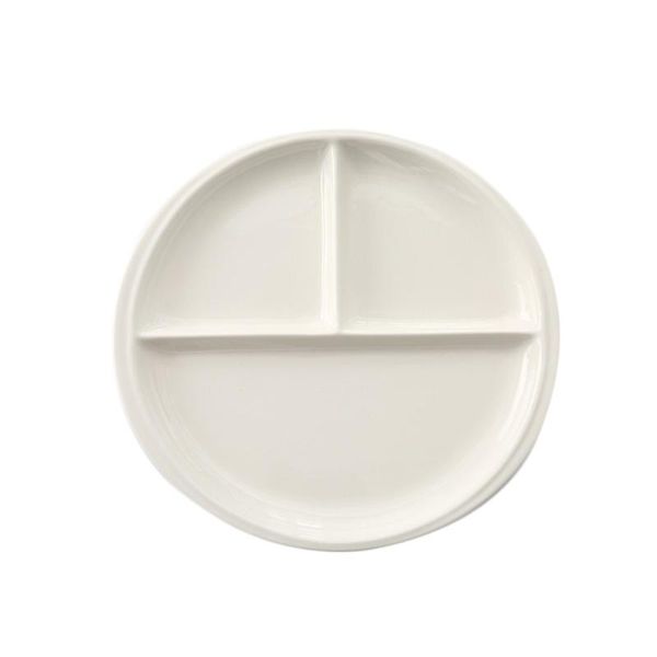 inch bone china plate simple porcelain three compartments breakfast steak round ceramic tableware home decor (white) dishes & plates
inch bone china plate simple porcelain three compartments breakfast steak round ceramic tableware home decor (white) dishes & plates
