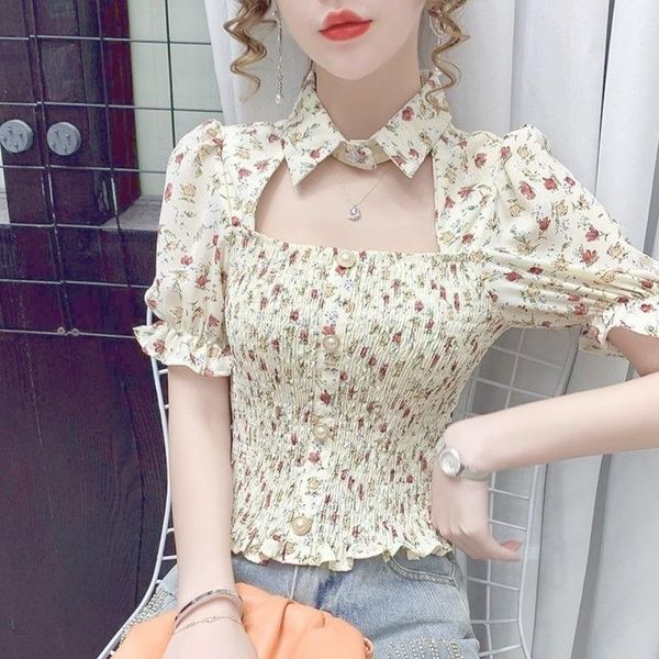 men's t-shirts 2021 summer floral for women cut out print slim kawaii sweet blouse wrinkle short sleeve korean fashion elegant shi, White;black
men's t-shirts 2021 summer floral for women cut out print slim kawaii sweet blouse wrinkle short sleeve korean fashion elegant shi, White;black
