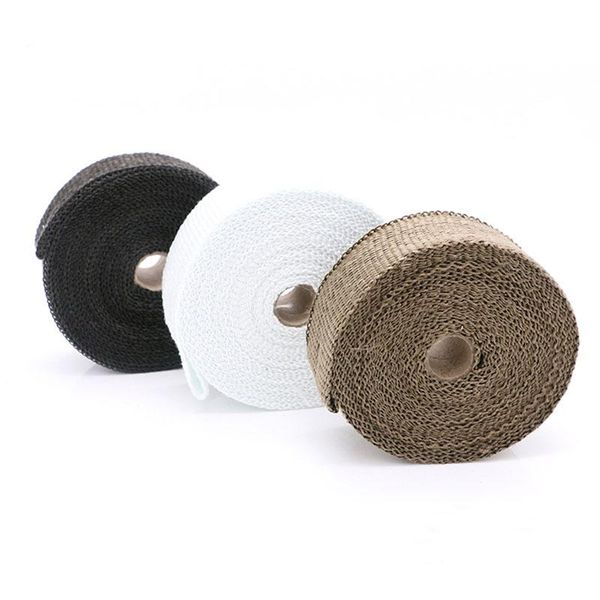 1.5mm*50mm*5m titanium/black exhaust heat wrap roll for motorcycle fiberglass shield tape with stainless ties system
1.5mm*50mm*5m titanium/black exhaust heat wrap roll for motorcycle fiberglass shield tape with stainless ties system