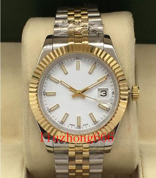 men's mechanical watch, 41mm casual fashion classic waterproof, stainless steel calendar folding buckle, Slivery;brown
men's mechanical watch, 41mm casual fashion classic waterproof, stainless steel calendar folding buckle, Slivery;brown