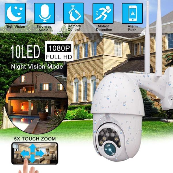 cameras 1080p wifi ip ptz 2mp camera dome outdoor waterproof security speed with 32g sd card wireless remote view
cameras 1080p wifi ip ptz 2mp camera dome outdoor waterproof security speed with 32g sd card wireless remote view