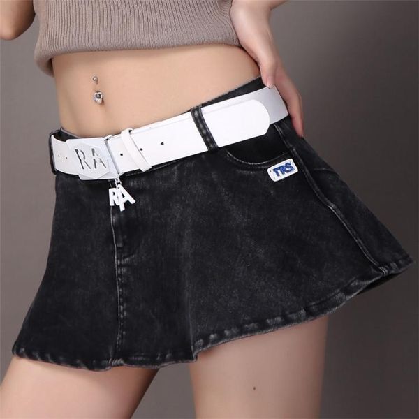 skirts europe and america fashion denim skirt summer low waist cake mini 2021, Black
skirts europe and america fashion denim skirt summer low waist cake mini 2021, Black