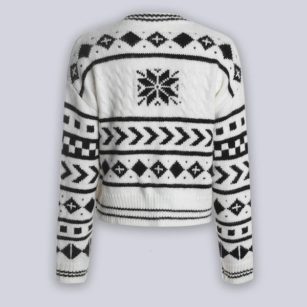the latest loose black white striped cardigan sweater in europe and america, White;black
the latest loose black white striped cardigan sweater in europe and america, White;black