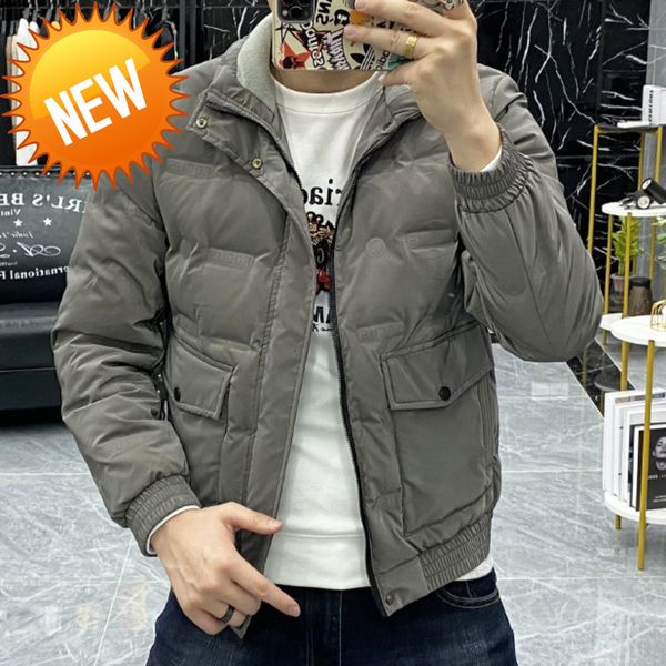 2021 new fall winter down jacket men's simple comfortable stand collar warm thickened gray coat duck mens clothing, Black
2021 new fall winter down jacket men's simple comfortable stand collar warm thickened gray coat duck mens clothing, Black