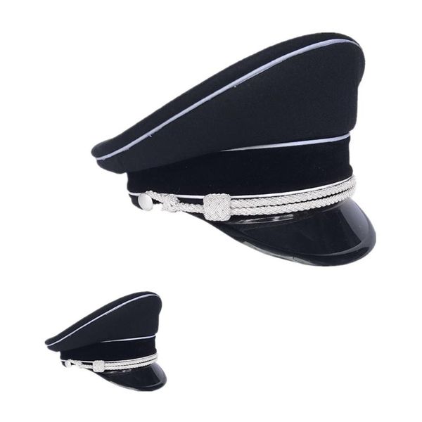 black woolen cloth big brimmed hat german military soft suit retro outdoor hats, Black;white
black woolen cloth big brimmed hat german military soft suit retro outdoor hats, Black;white