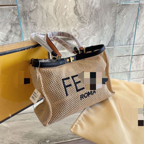 tote 2021 new handbag fend portable shoulder bag beach vegetable basket straw bag mesh embroidery letter shopping bag leatherkzjh
tote 2021 new handbag fend portable shoulder bag beach vegetable basket straw bag mesh embroidery letter shopping bag leatherkzjh