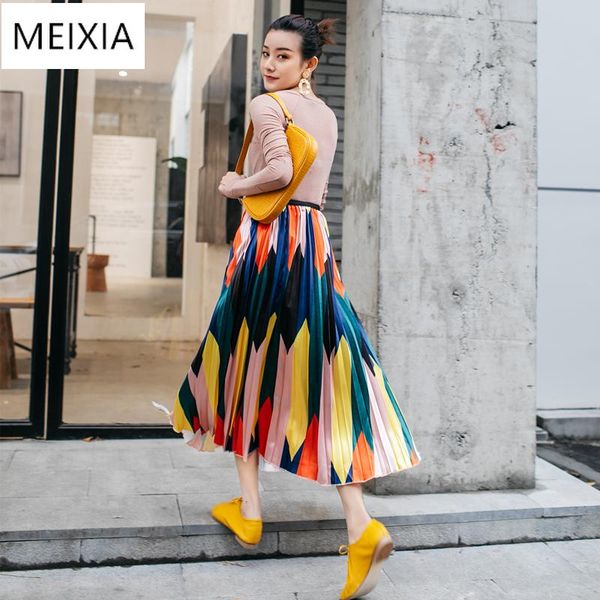 skirts 2021 summer women's high waist pleated skirt contrast hong kong style retro fashion big swing large size, Black
skirts 2021 summer women's high waist pleated skirt contrast hong kong style retro fashion big swing large size, Black