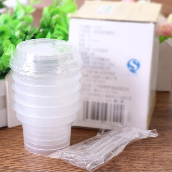 packaging dinner service 20pcs disposable plastic portion containers clear round pudding jelly cups lid&spoon eco-friendly dessert yogurt sm
packaging dinner service 20pcs disposable plastic portion containers clear round pudding jelly cups lid&spoon eco-friendly dessert yogurt sm