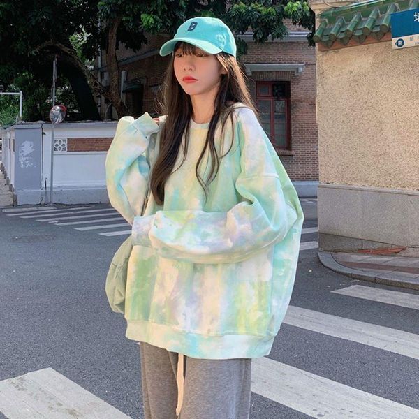 women's hoodies & sweatshirts jackets woman autumn tie-dye sweatshirt fashion women pullover coats student korean loose long-sleeved wa, Black
women's hoodies & sweatshirts jackets woman autumn tie-dye sweatshirt fashion women pullover coats student korean loose long-sleeved wa, Black